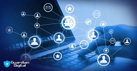 Main illustration showing trap phishing impersonation tactics