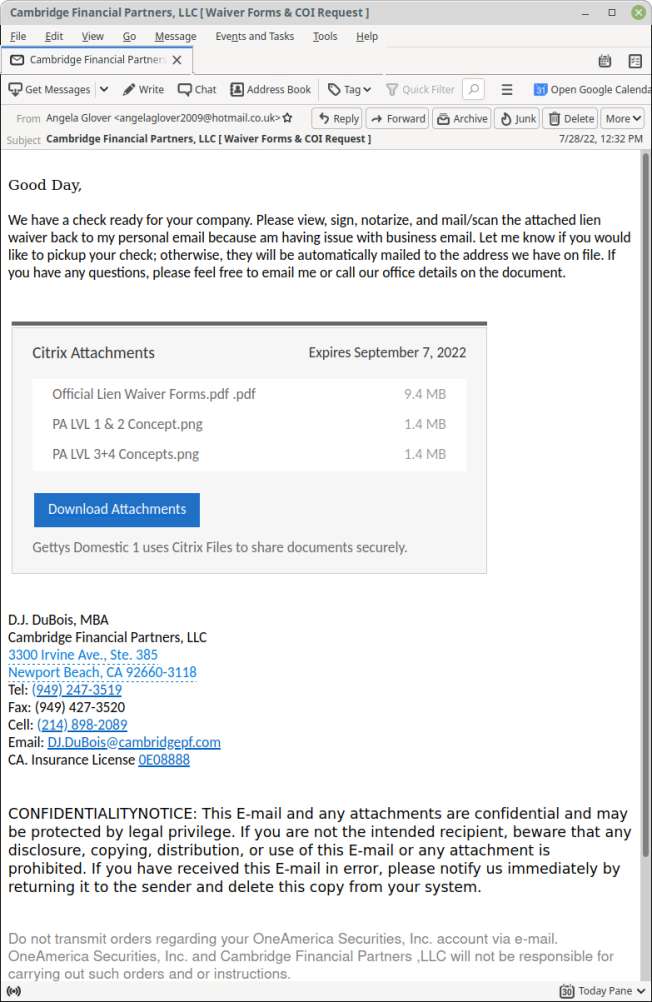 Jsfcu Phishing2 Phishing Attack Example